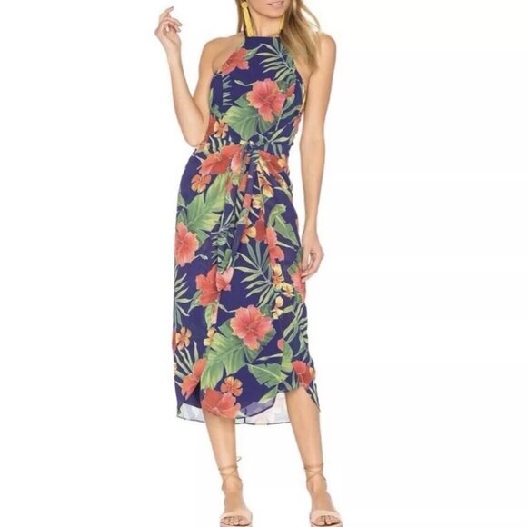 Privacy Please Dresses & Skirts - Floral Halter Neck Dress